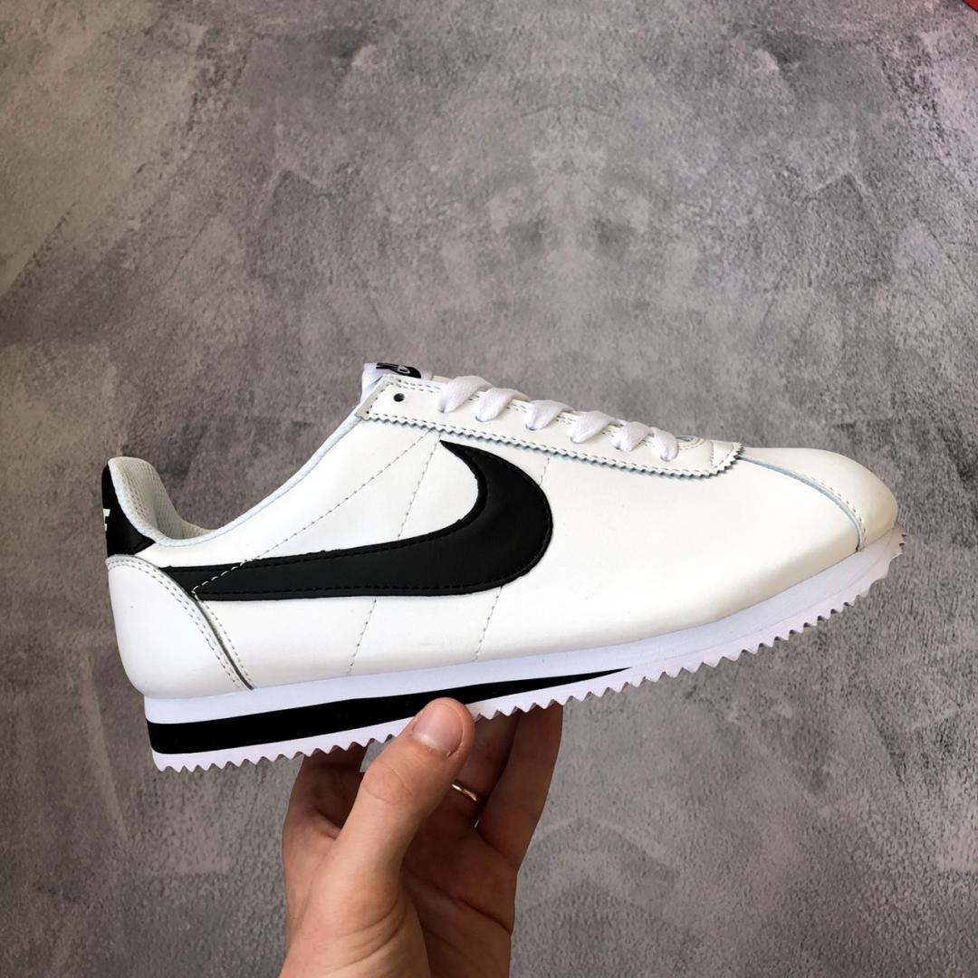 Nike Cortez White Black 2