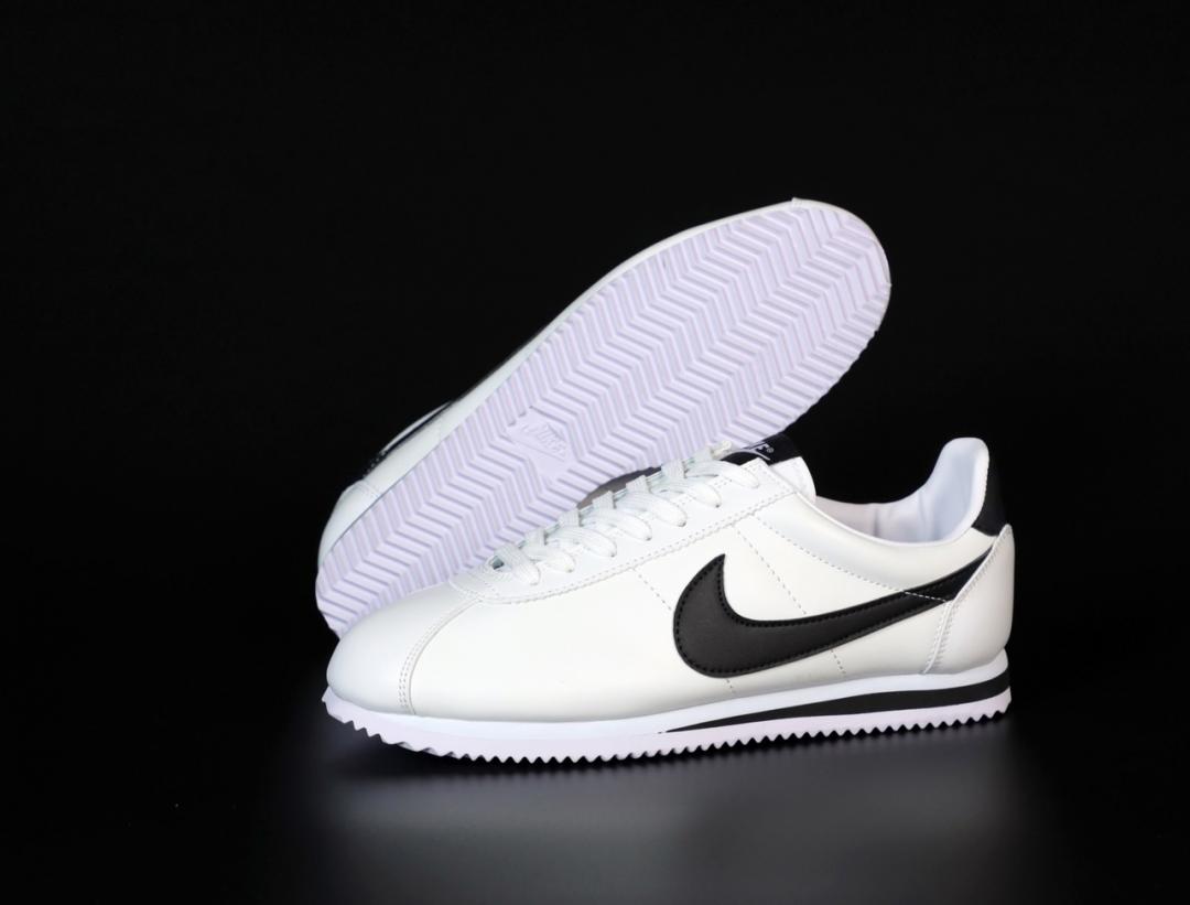 Nike Cortez White Black 2