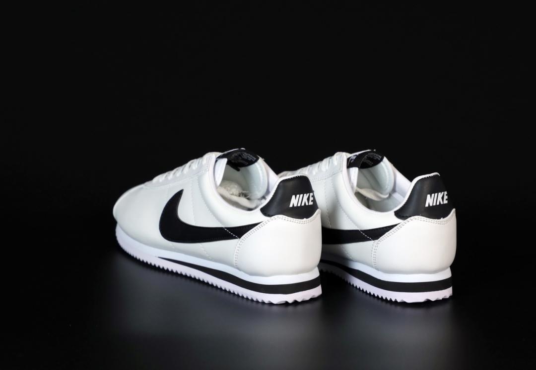 Nike Cortez White Black 2