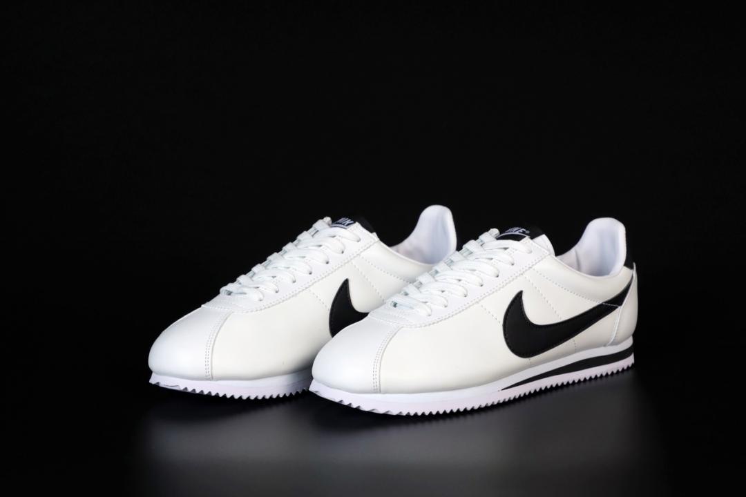 Nike Cortez White Black 2