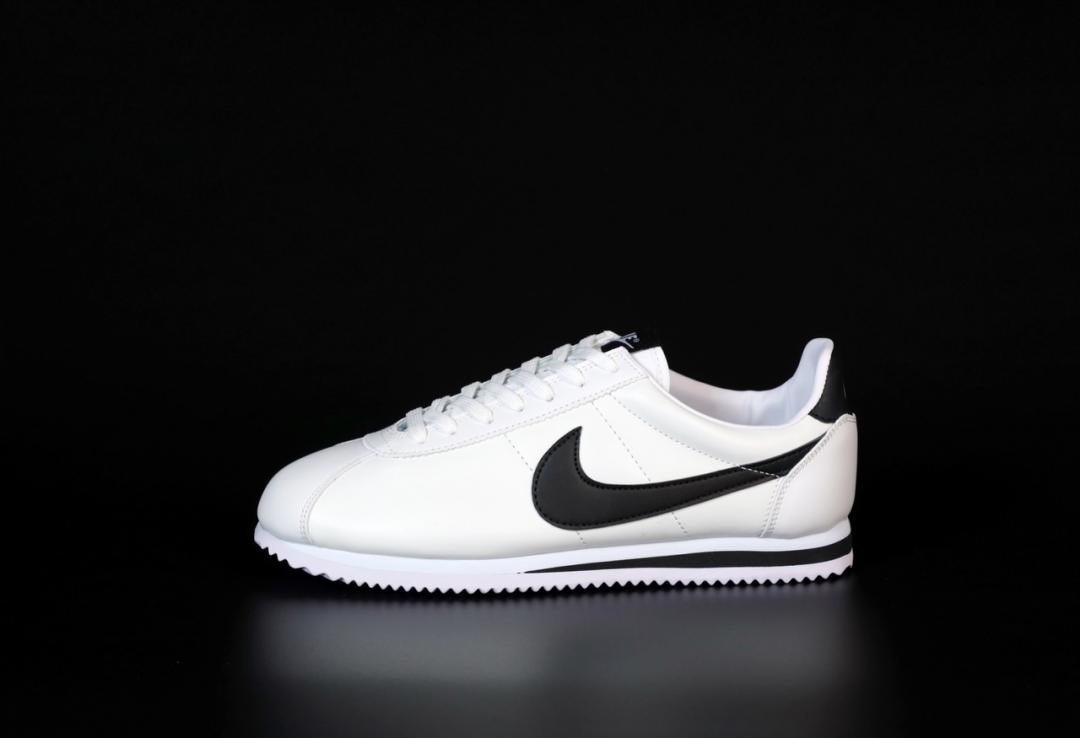 Nike Cortez White Black 2