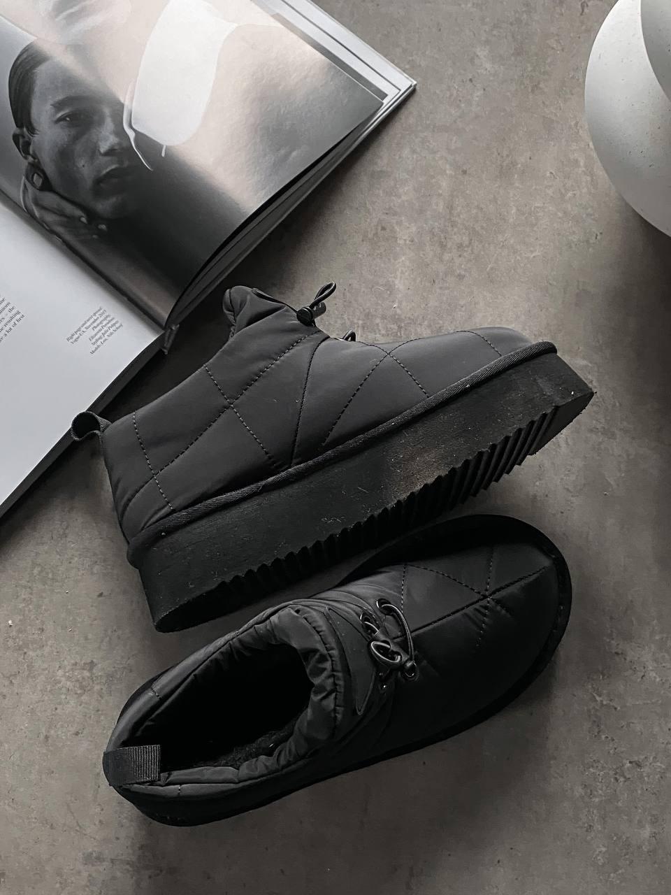 Ugg Maxi Clog Platform Black (No Logo)