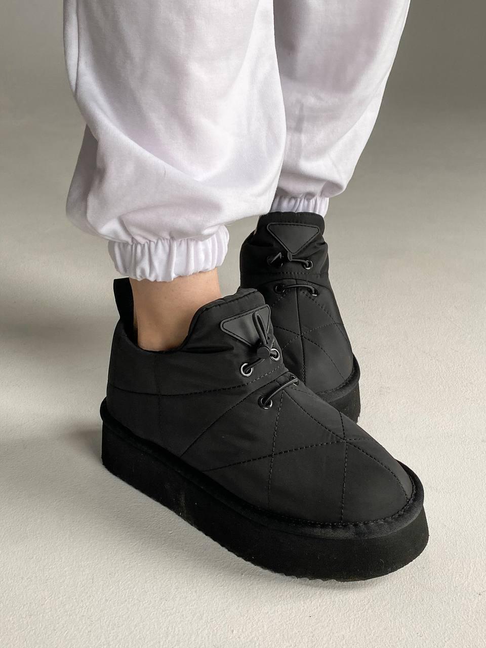Ugg Maxi Clog Platform Black (No Logo)