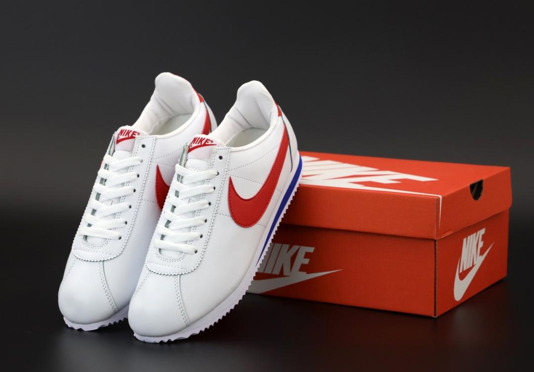 Nike Cortez White Red