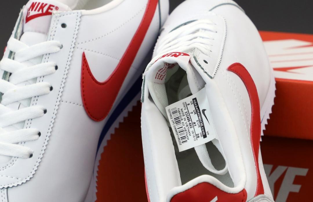 Nike Cortez White Red
