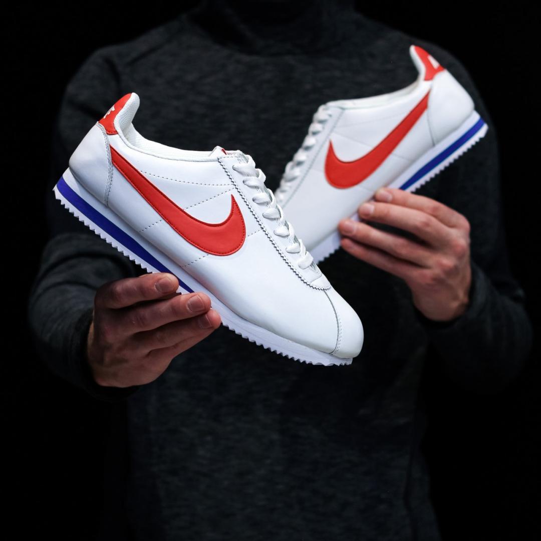 Nike Cortez White Red