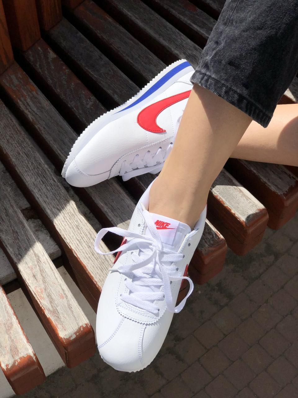 Nike Cortez White Red
