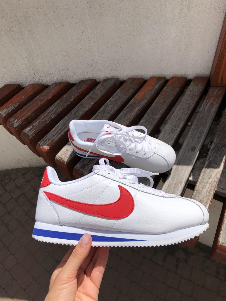 Nike Cortez White Red
