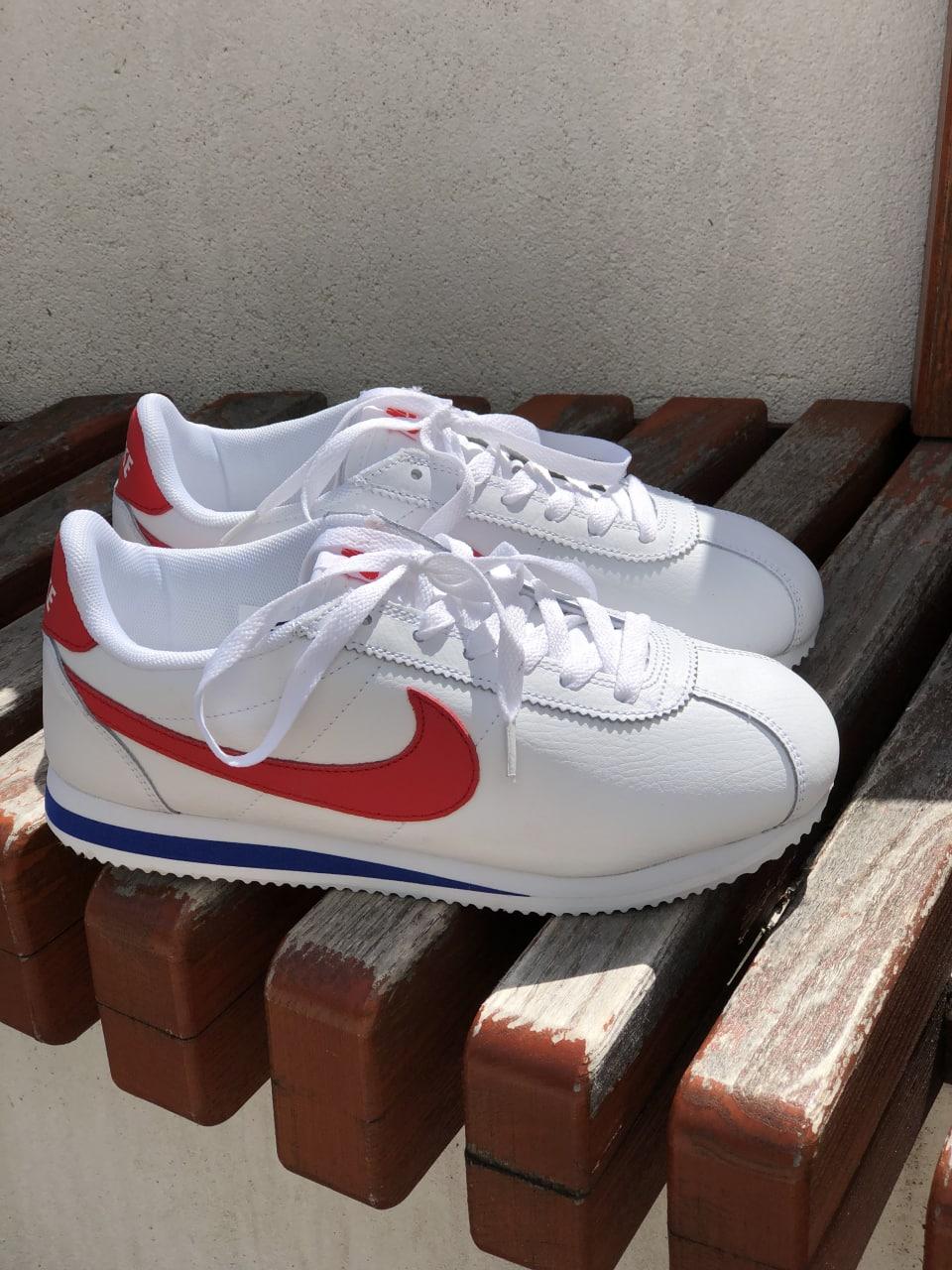 Nike Cortez White Red