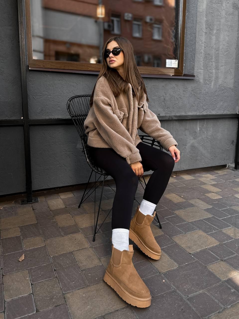 Neumel Platform Chelsea Camel