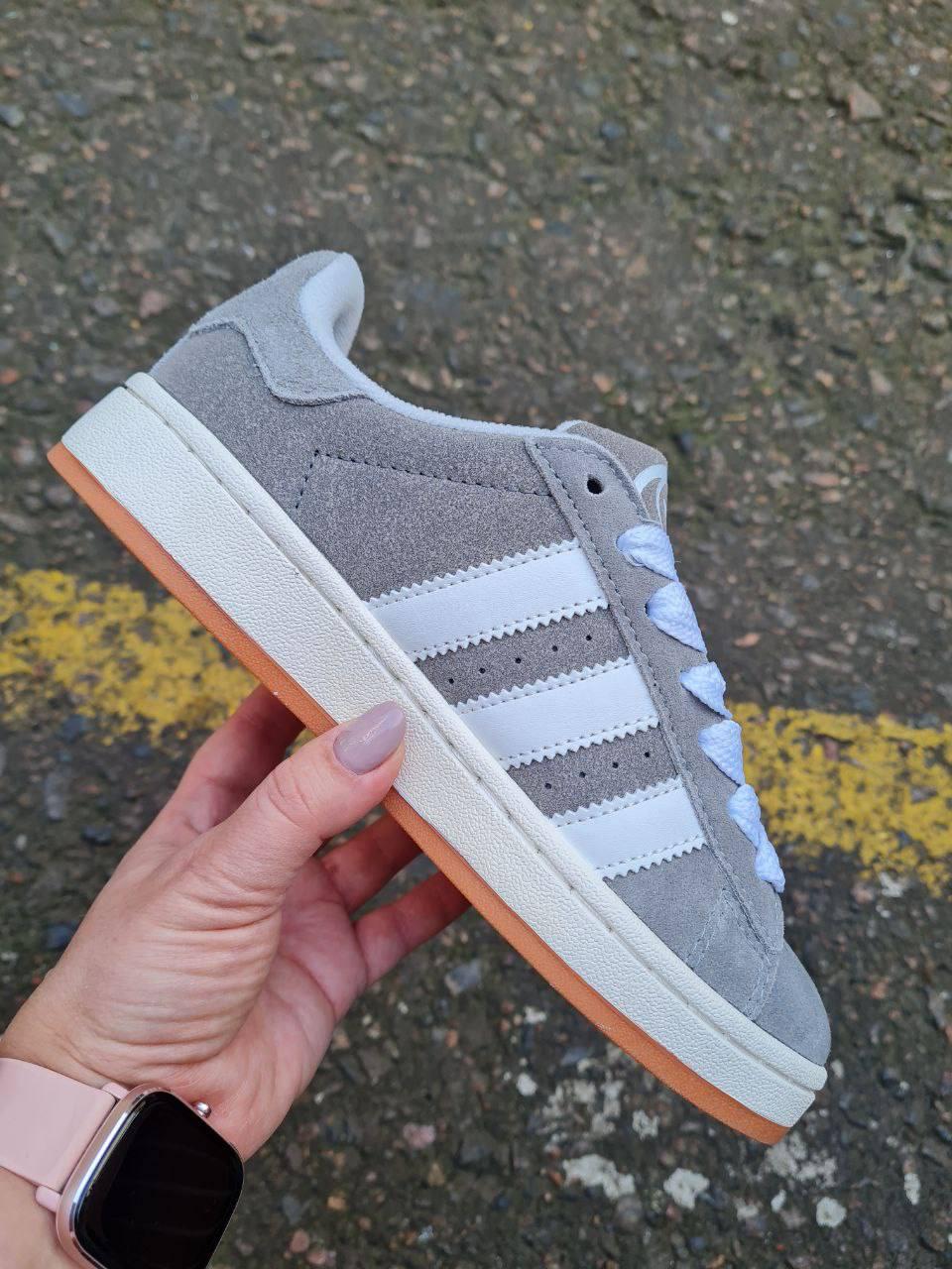 Adidas Campus 00s Light Grey/White