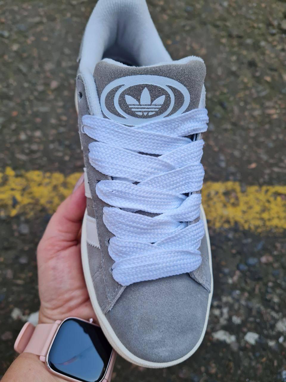 Adidas Campus 00s Light Grey/White