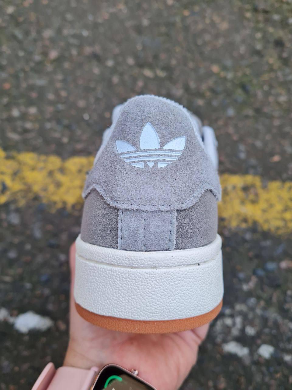 Adidas Campus 00s Light Grey/White