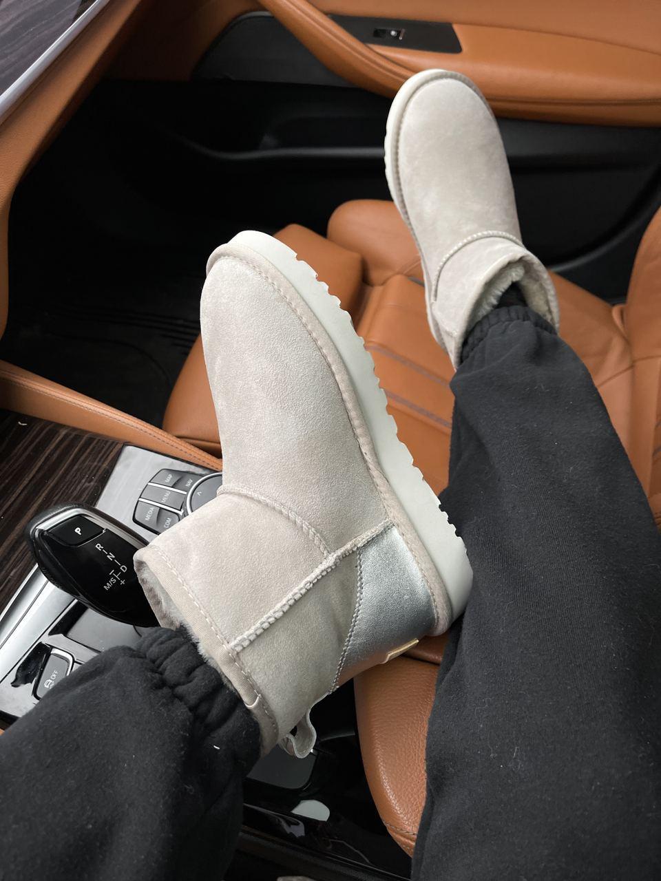 UGG Classic Mini Light Grey Chromium