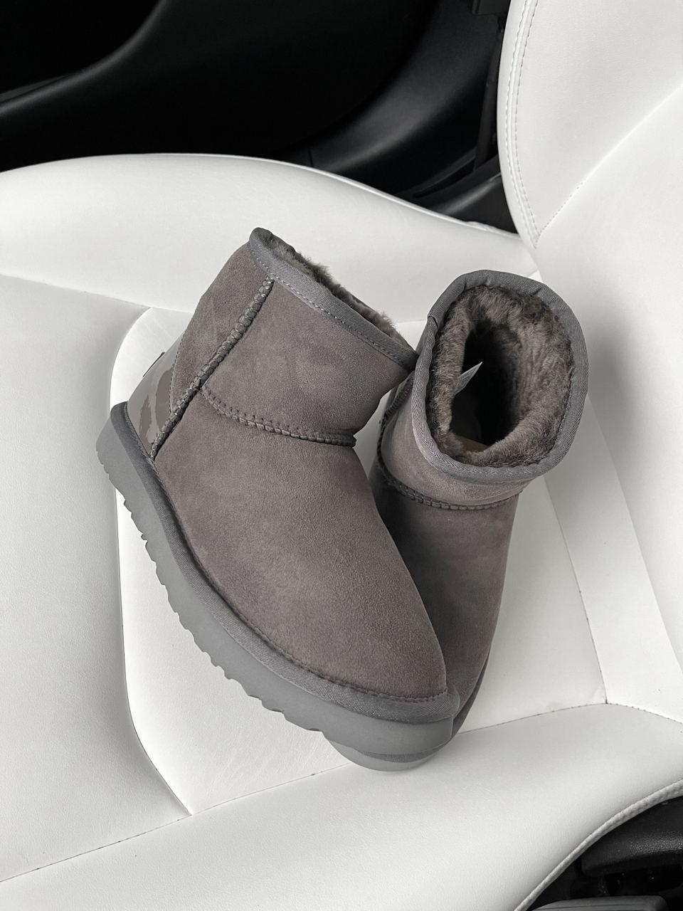 UGG Classic Mini Grey Lacquer
