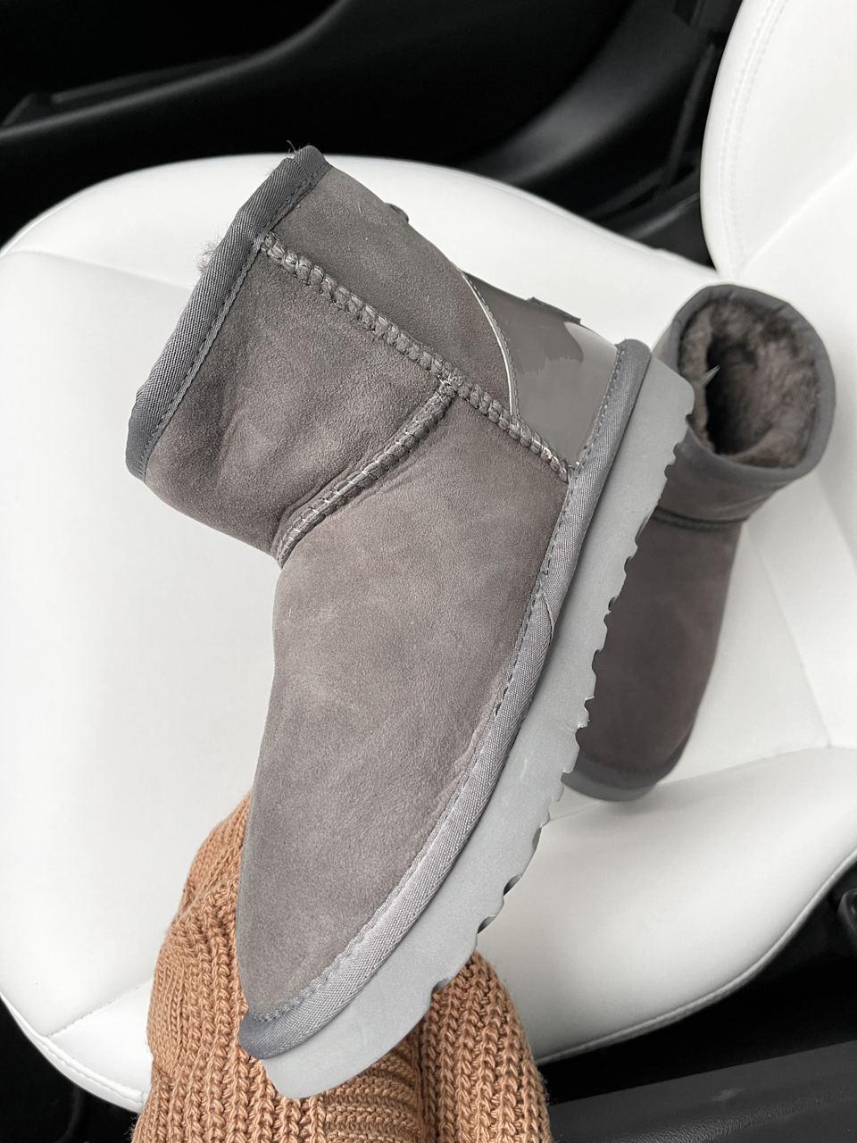 UGG Classic Mini Grey Lacquer