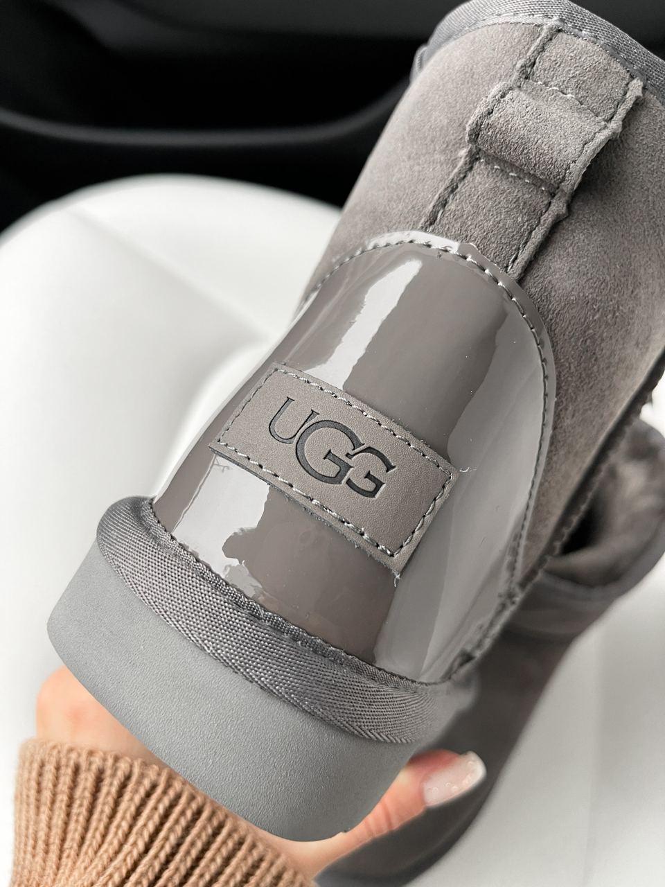 UGG Classic Mini Grey Lacquer