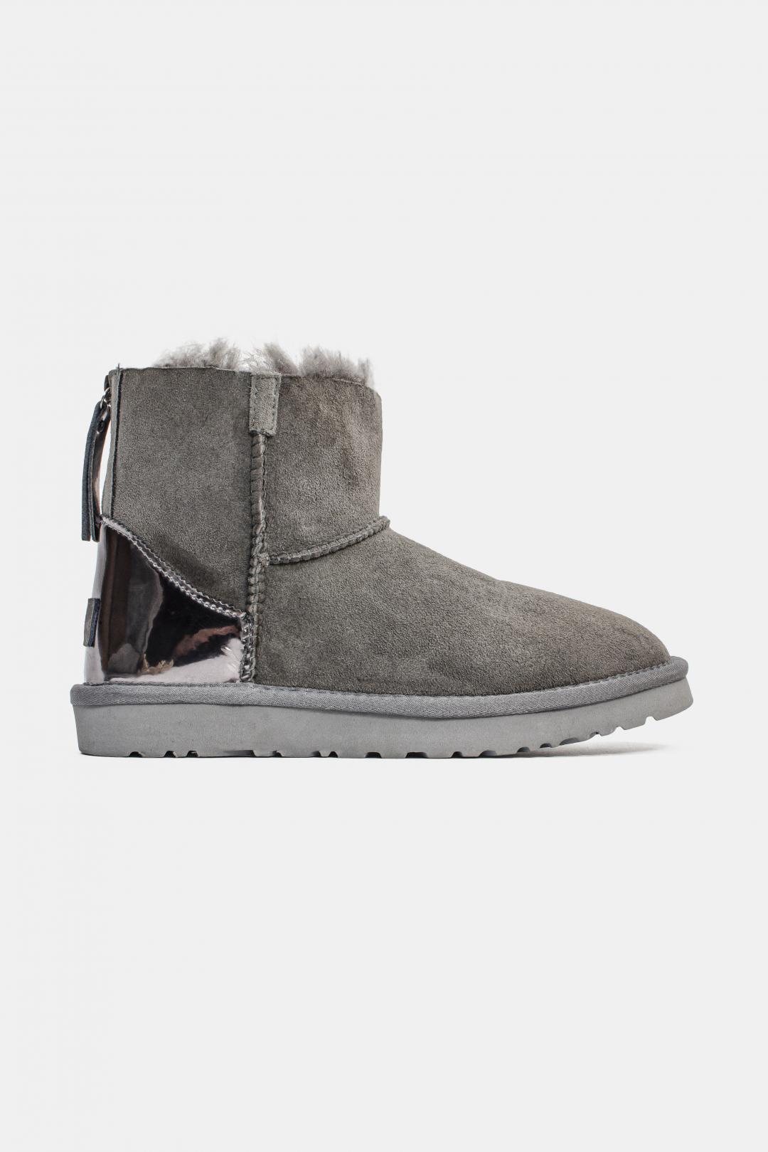 UGG Short ZIP Dark Grey