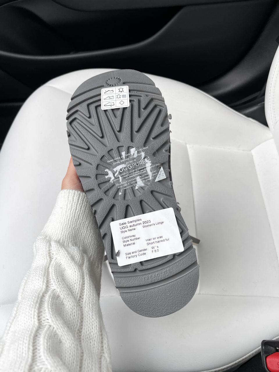 UGG Classic High Zip Grey Lacquer