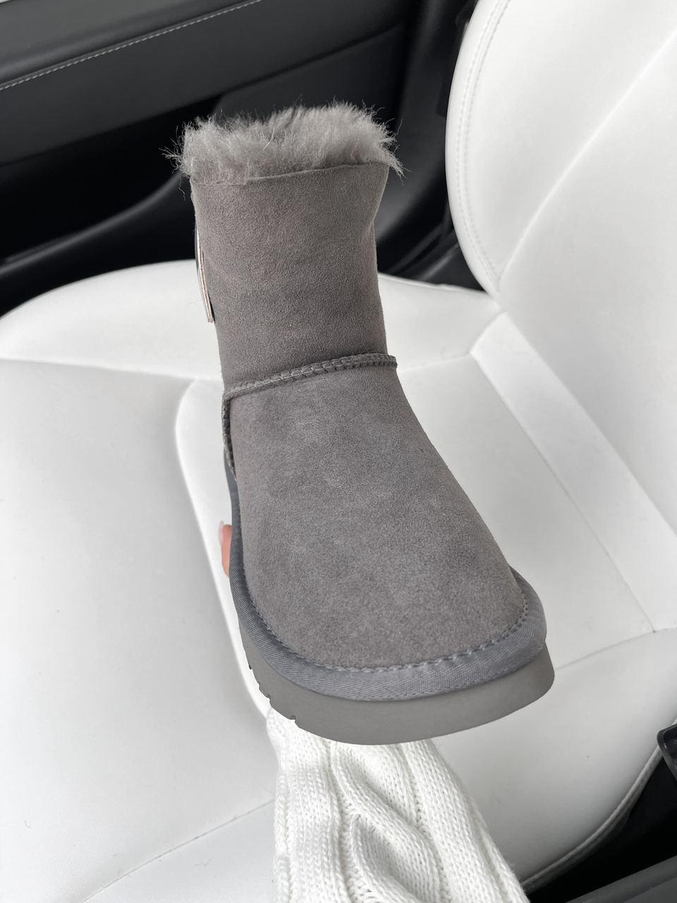 UGG Classic High Zip Grey Lacquer