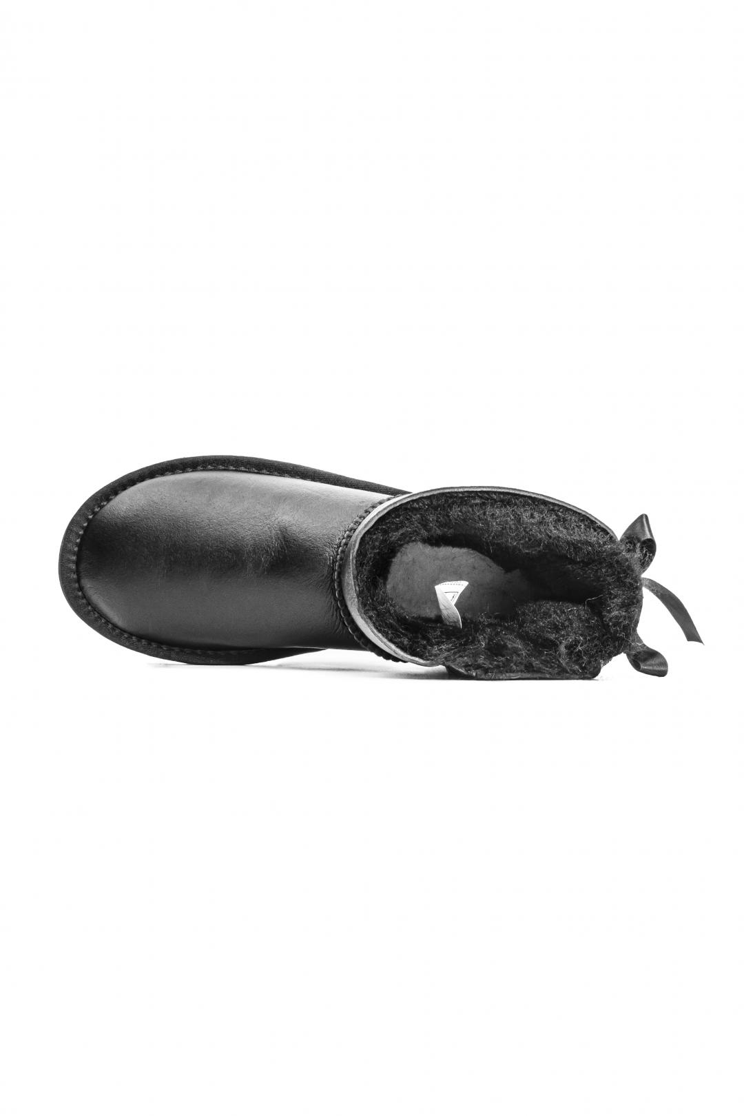 UGG Mini Bailey Bow leather Black