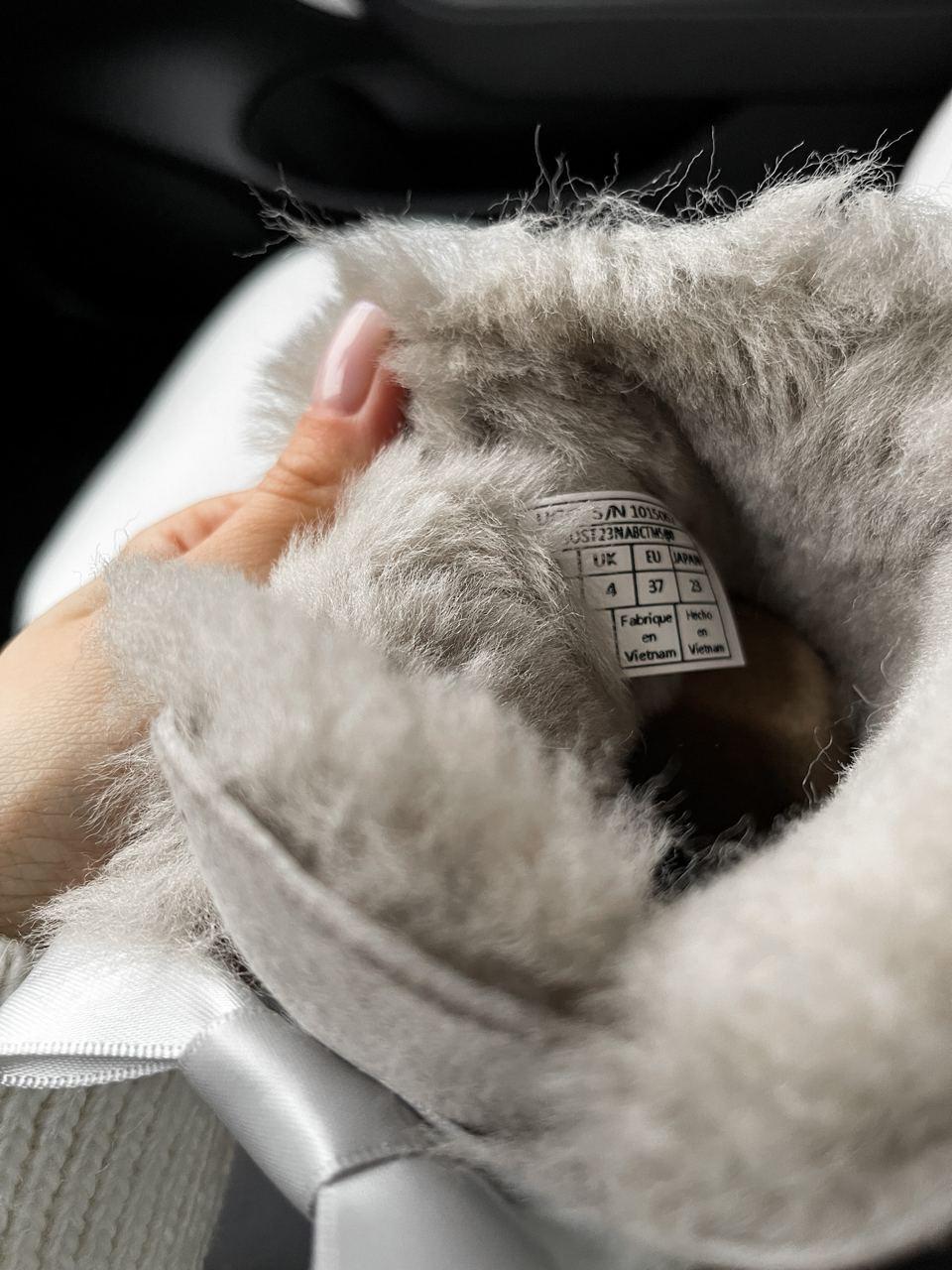 UGG Mini Bailey Bow Light Grey