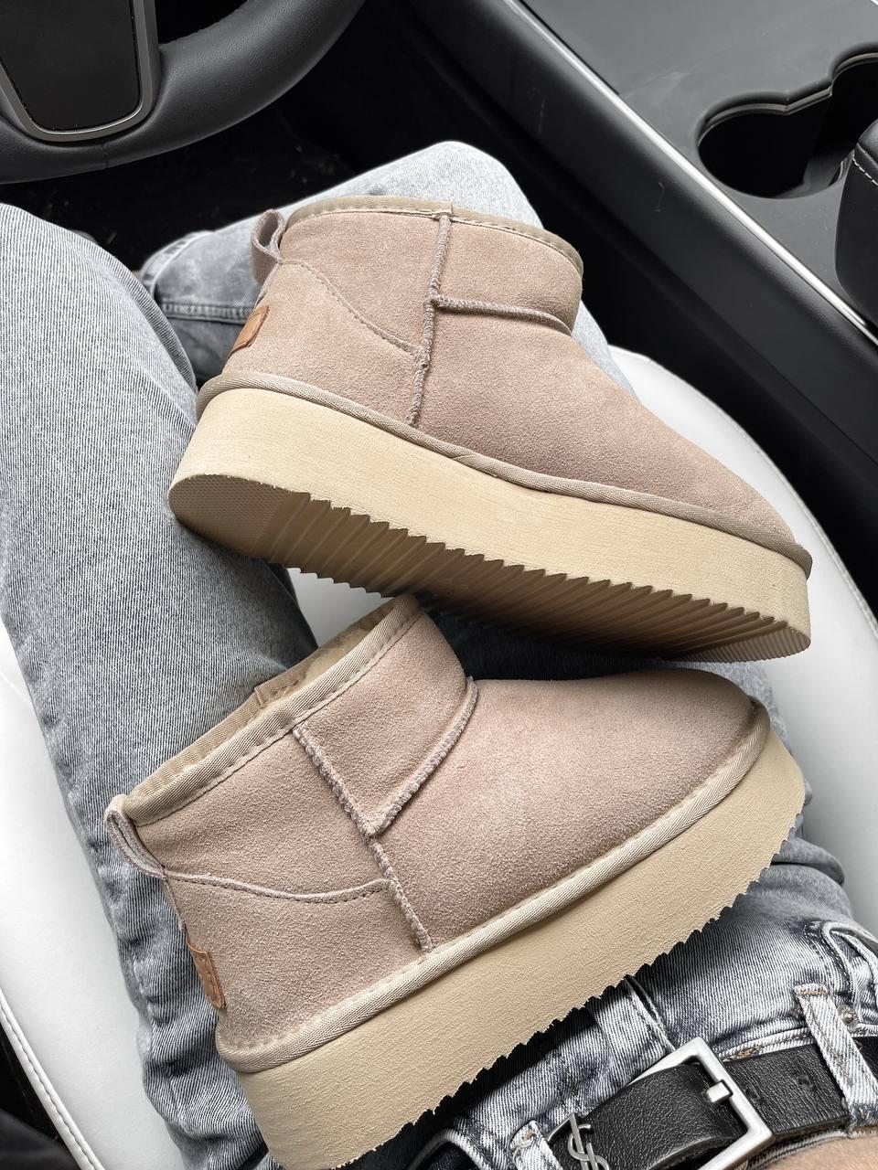 Ugg Ultra Mini Platform Beige 4.0