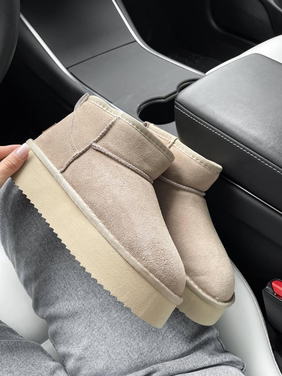 Ugg Ultra Mini Platform Beige 4.0