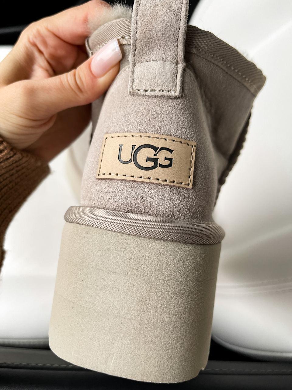 Ugg Ultra Mini Platform Light Grey v2