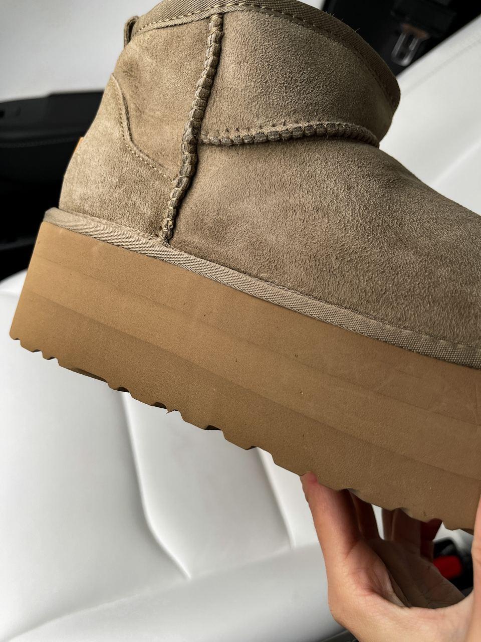 Ugg Ultra Mini Platform Khaki v3