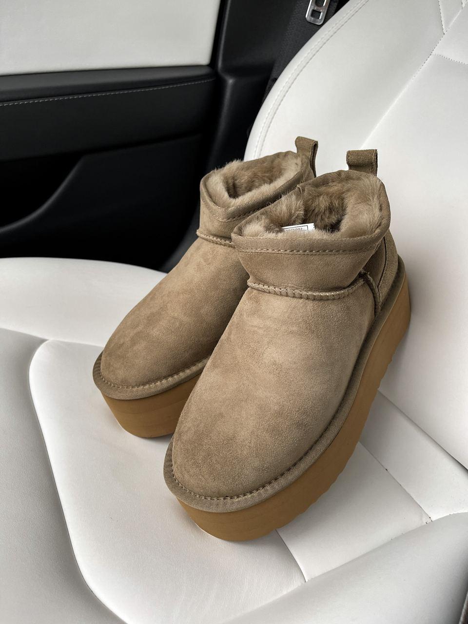 Ugg Ultra Mini Platform Khaki v3