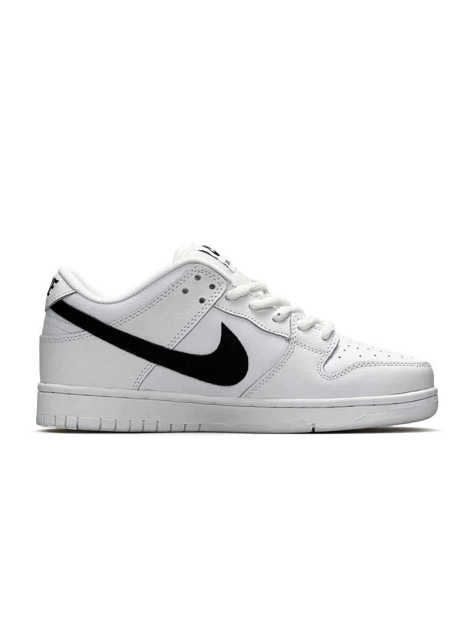 Nike SB Dunk Low Retro All White Black