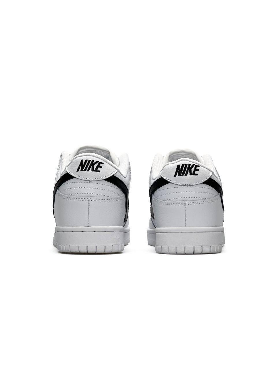 Nike SB Dunk Low Retro All White Black