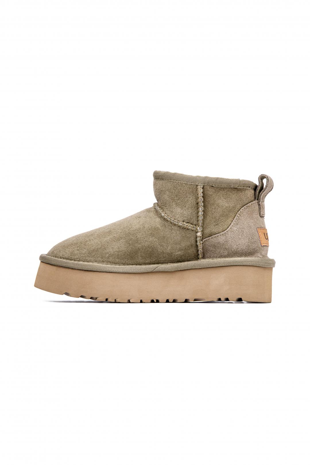 UGG Ultra Mini Platform Khaki v4