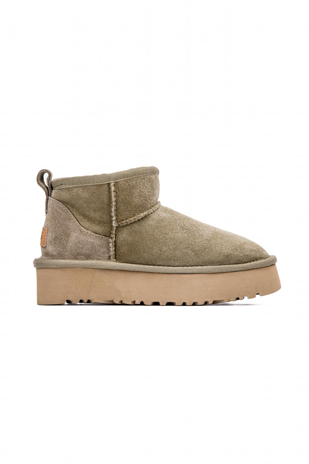 UGG Ultra Mini Platform Khaki v4