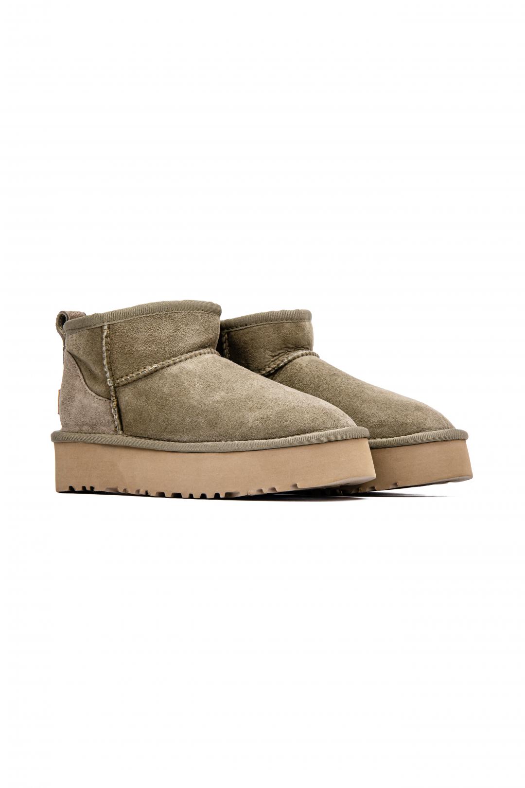 UGG Ultra Mini Platform Khaki v4