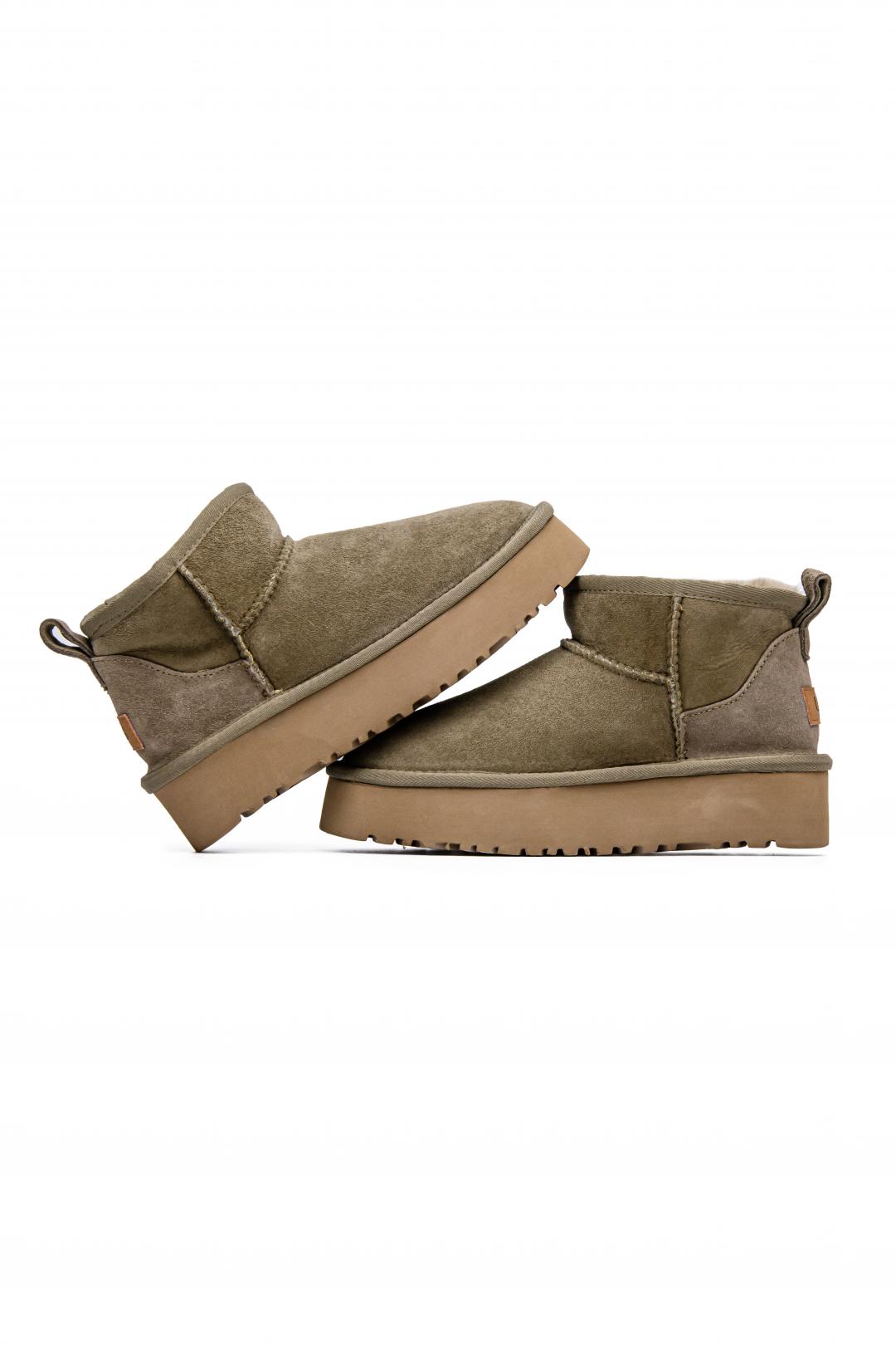 UGG Ultra Mini Platform Khaki v4
