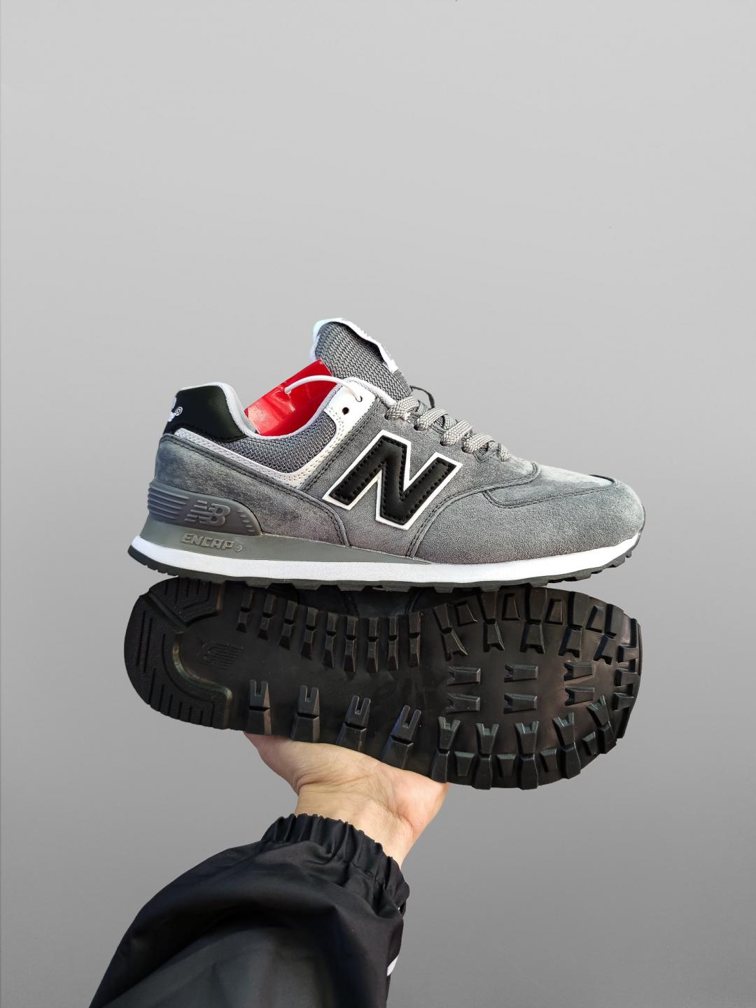 New Balance 574 Grey Black