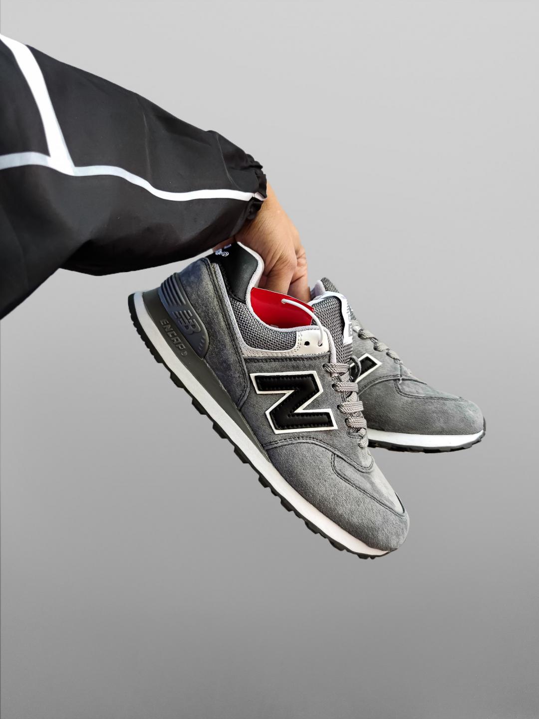 New Balance 574 Grey Black