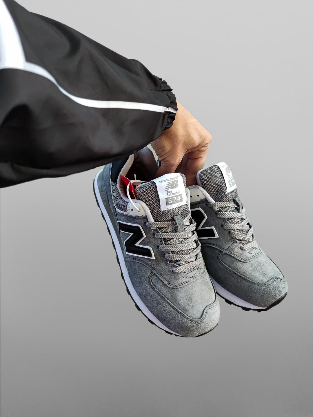 New Balance 574 Grey Black