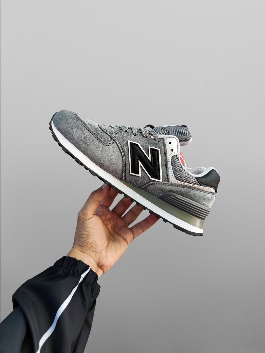 New Balance 574 Grey Black