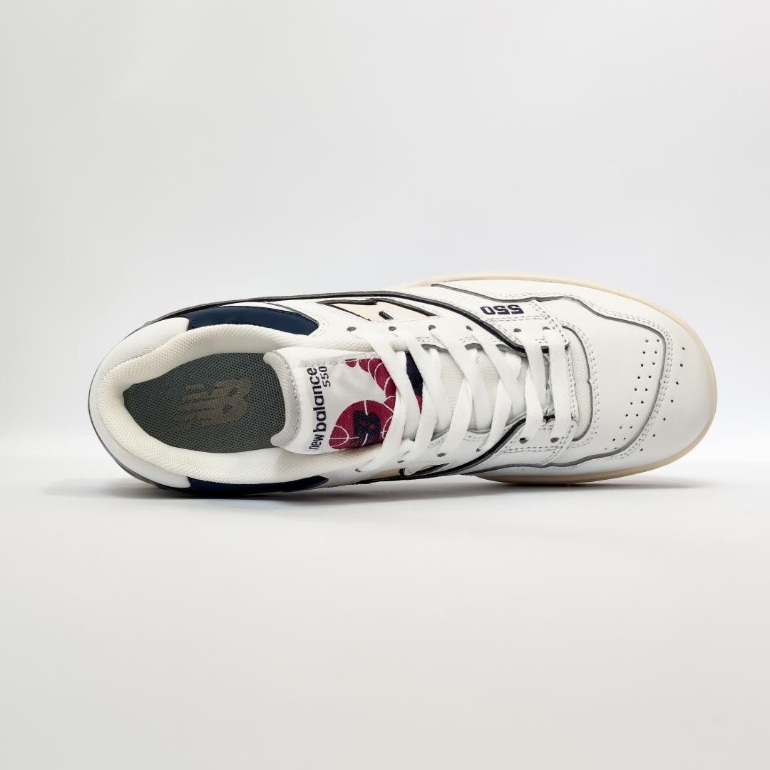 New Balance 550 White Bordo