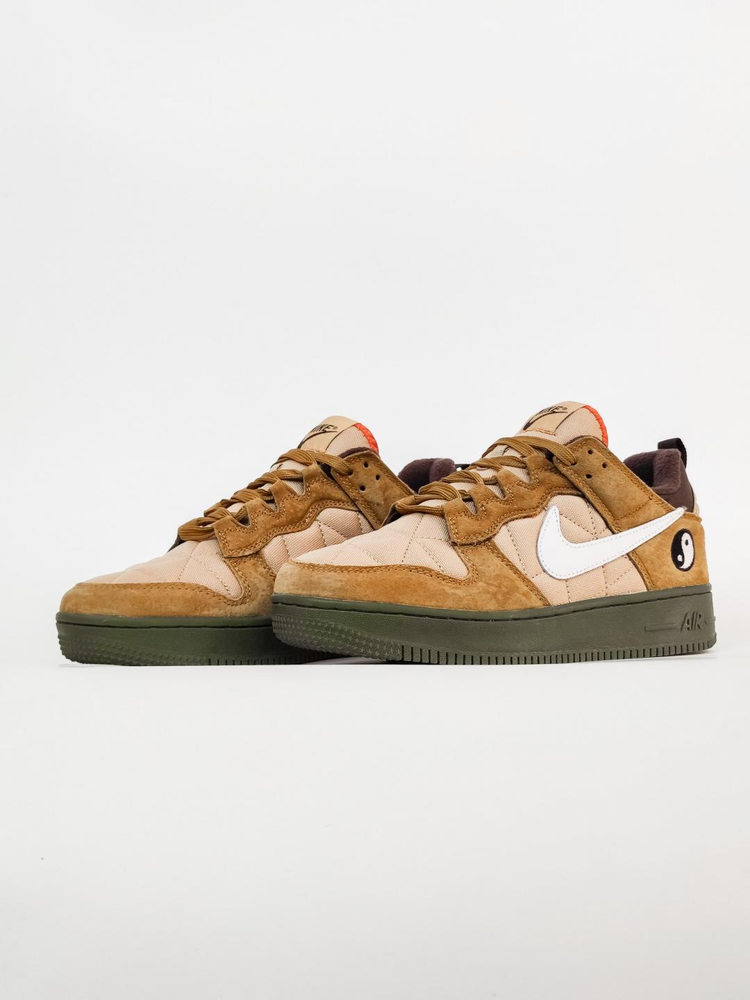 Nike Air Force 1 low In Yan Brown Termo