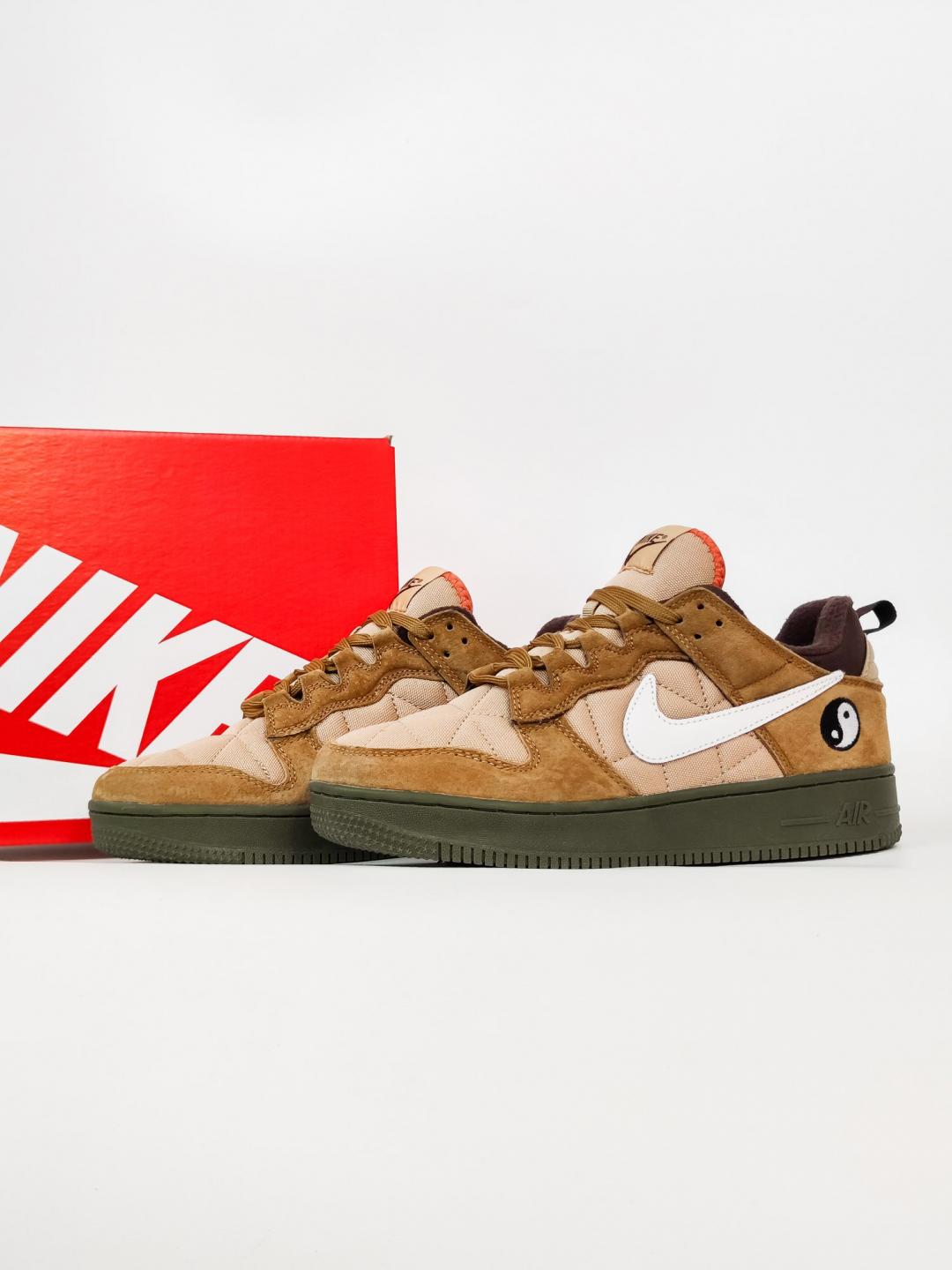 Nike Air Force 1 low In Yan Brown Termo
