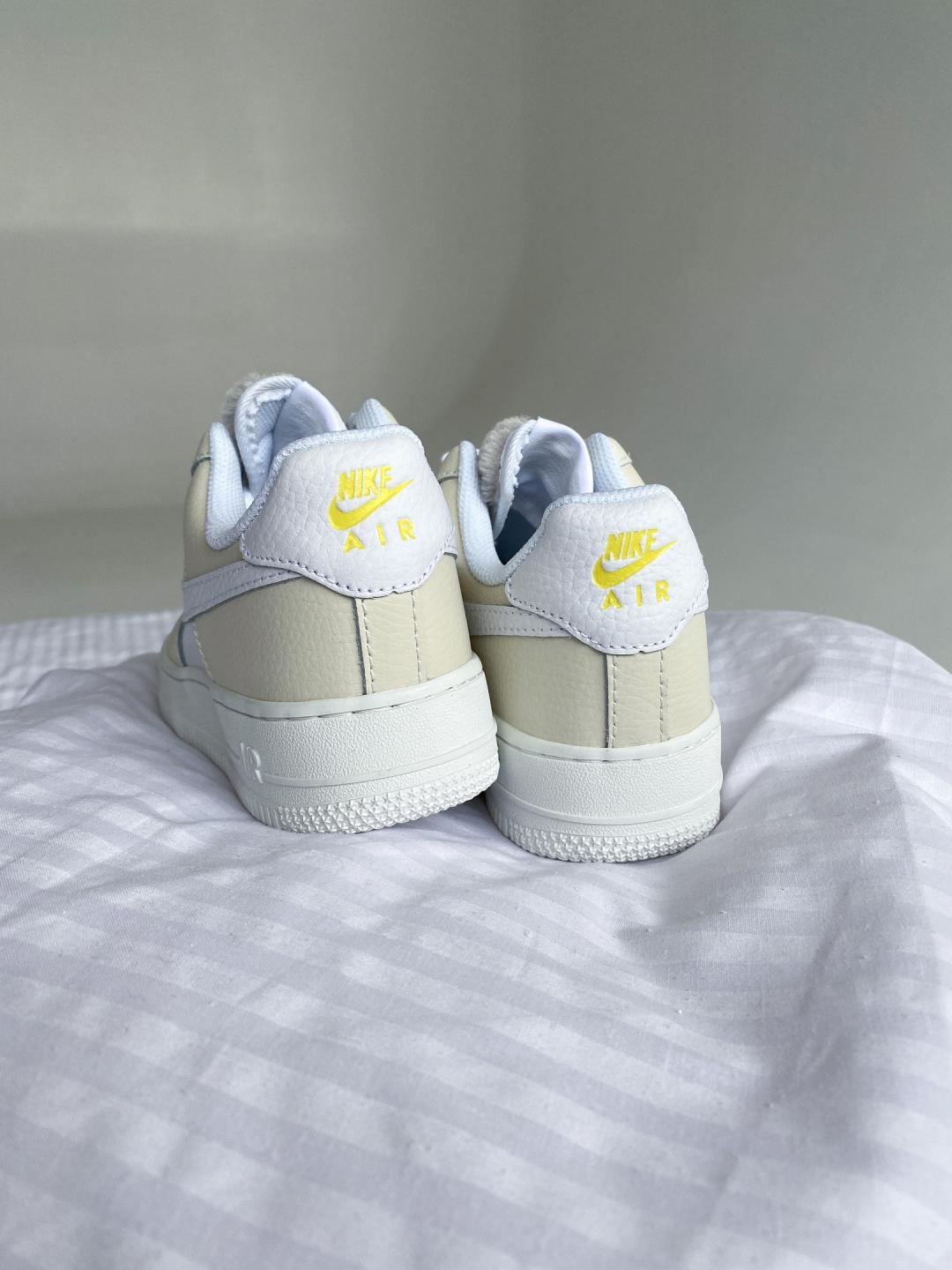 Nike Air Force 1 White Beige 2