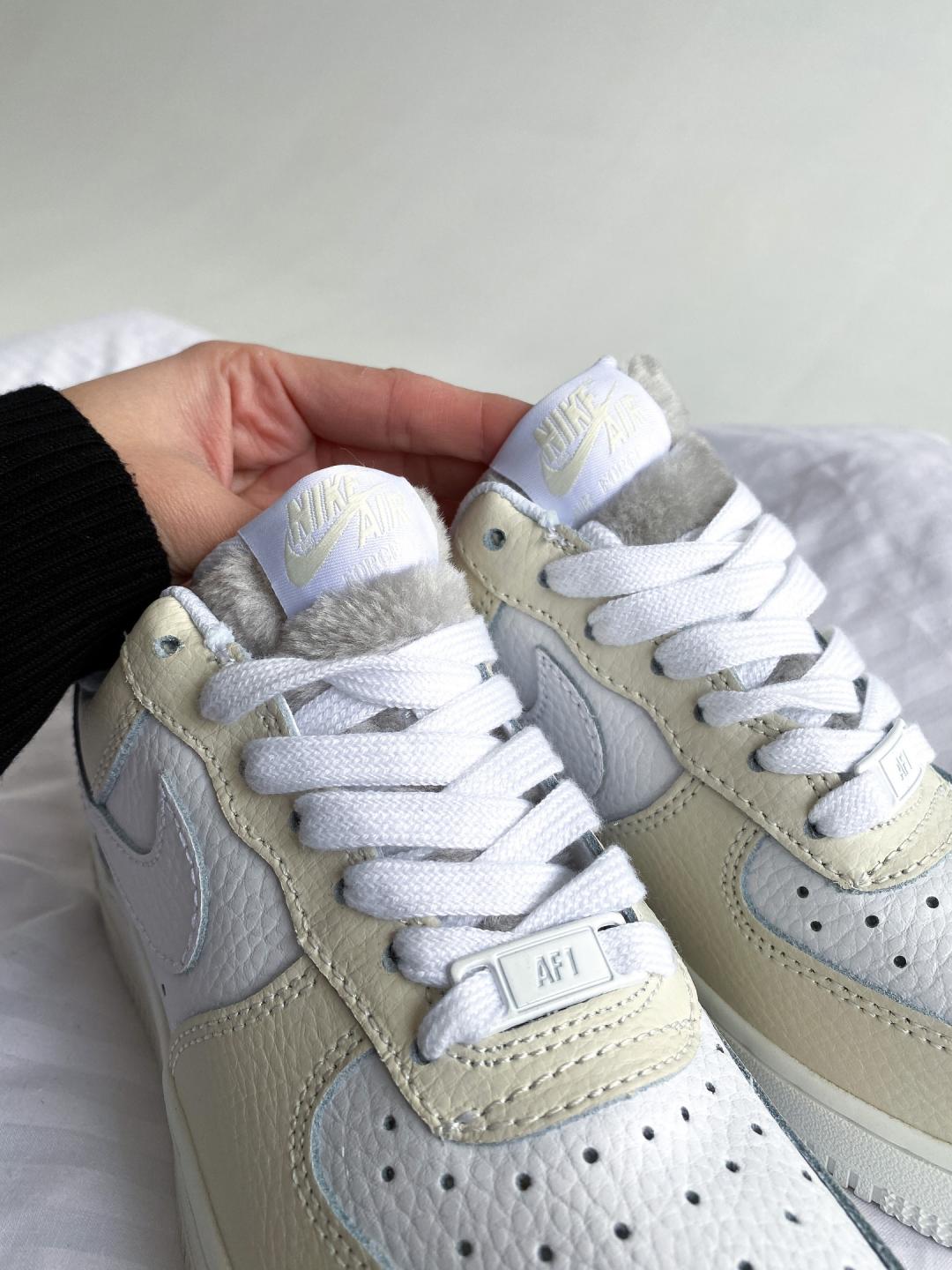 Nike Air Force 1 White Beige 2
