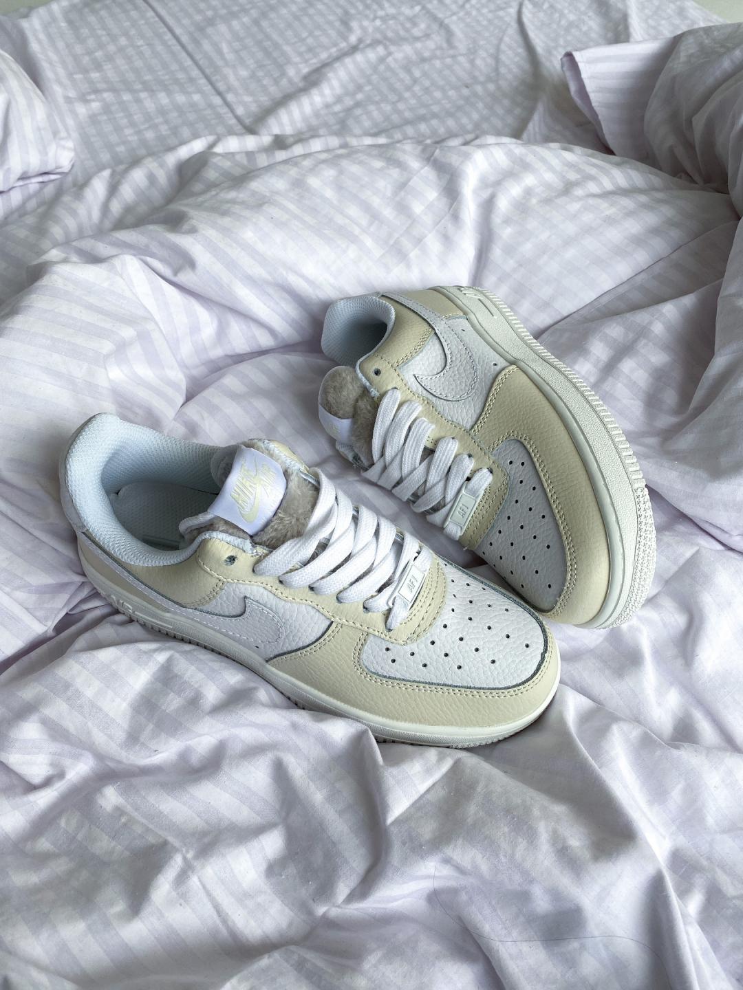 Nike Air Force 1 White Beige 2