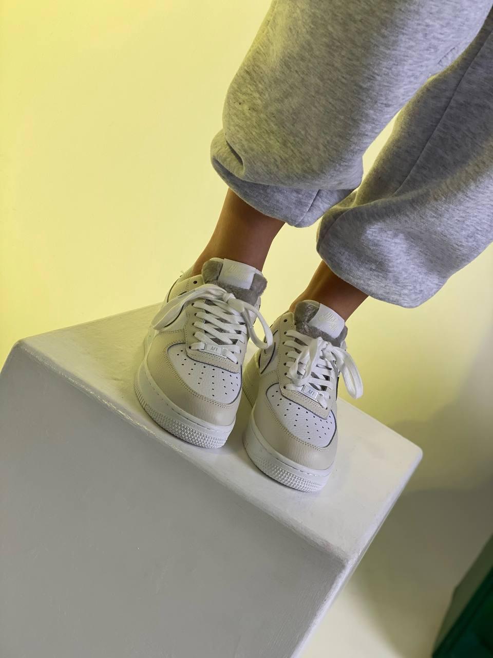 Nike Air Force 1 White Beige 2
