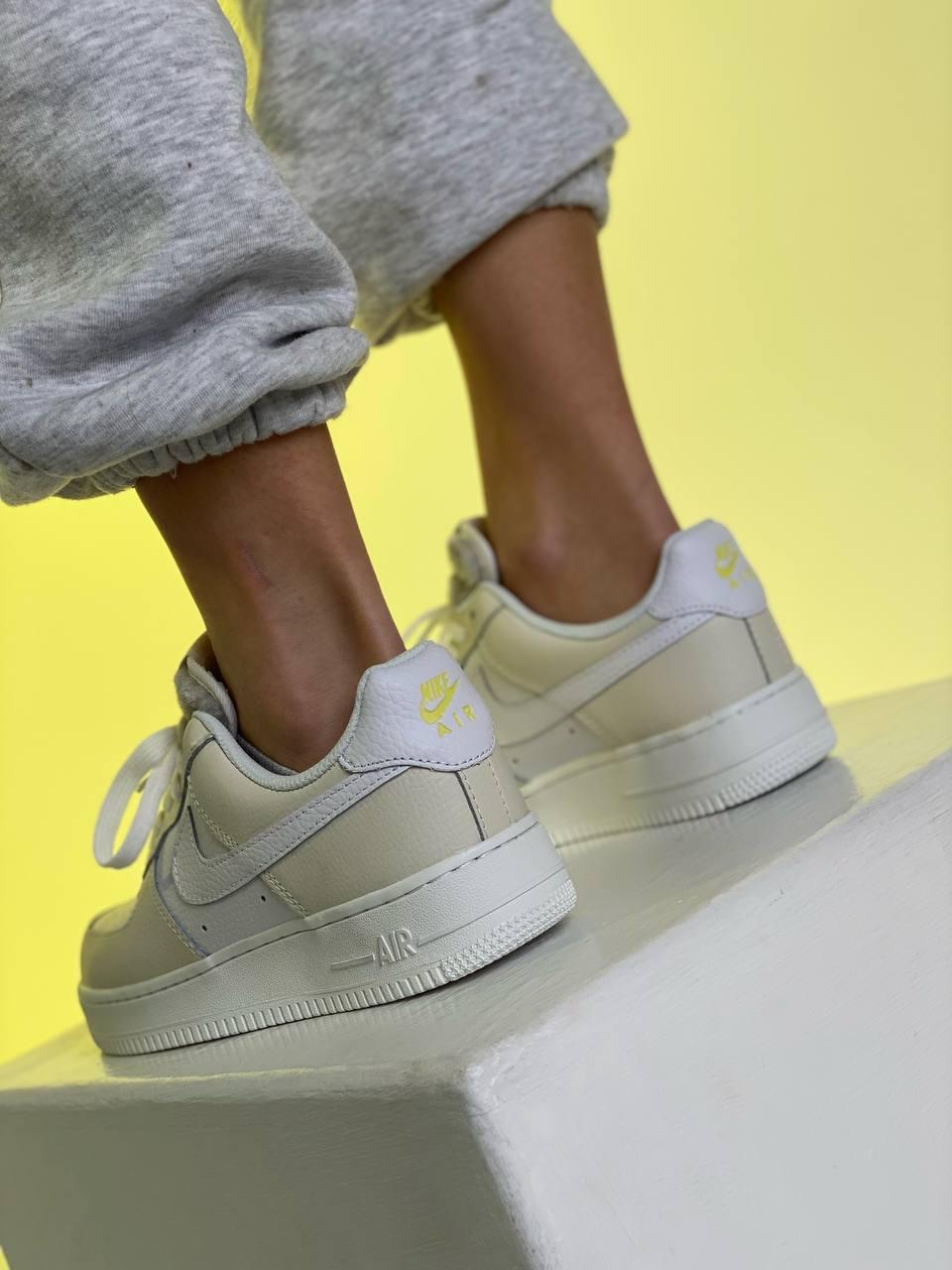 Nike Air Force 1 White Beige 2