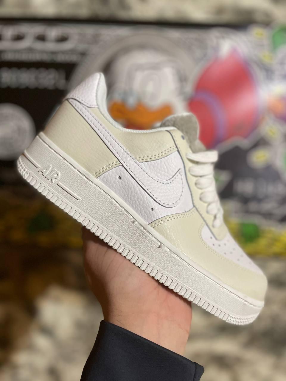 Nike Air Force 1 White Beige 2